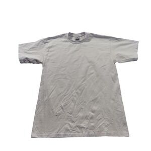 Vintage PRO CLUB Heavy Weight XL Tall White T Shirt Mens 100 Cotton Made USA